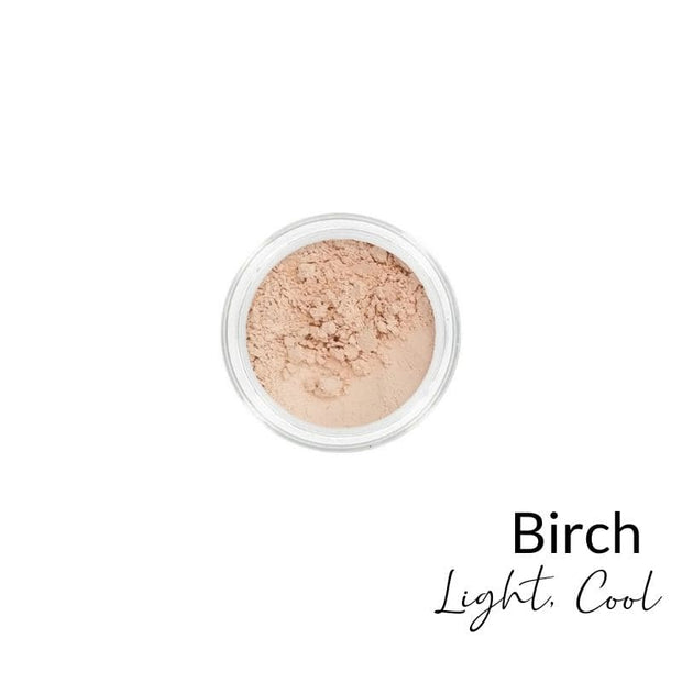Sample mineral foundation
